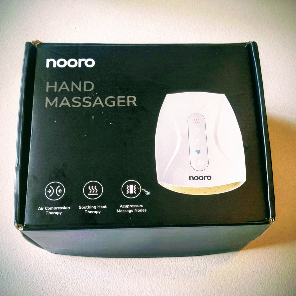 White Hand Massager